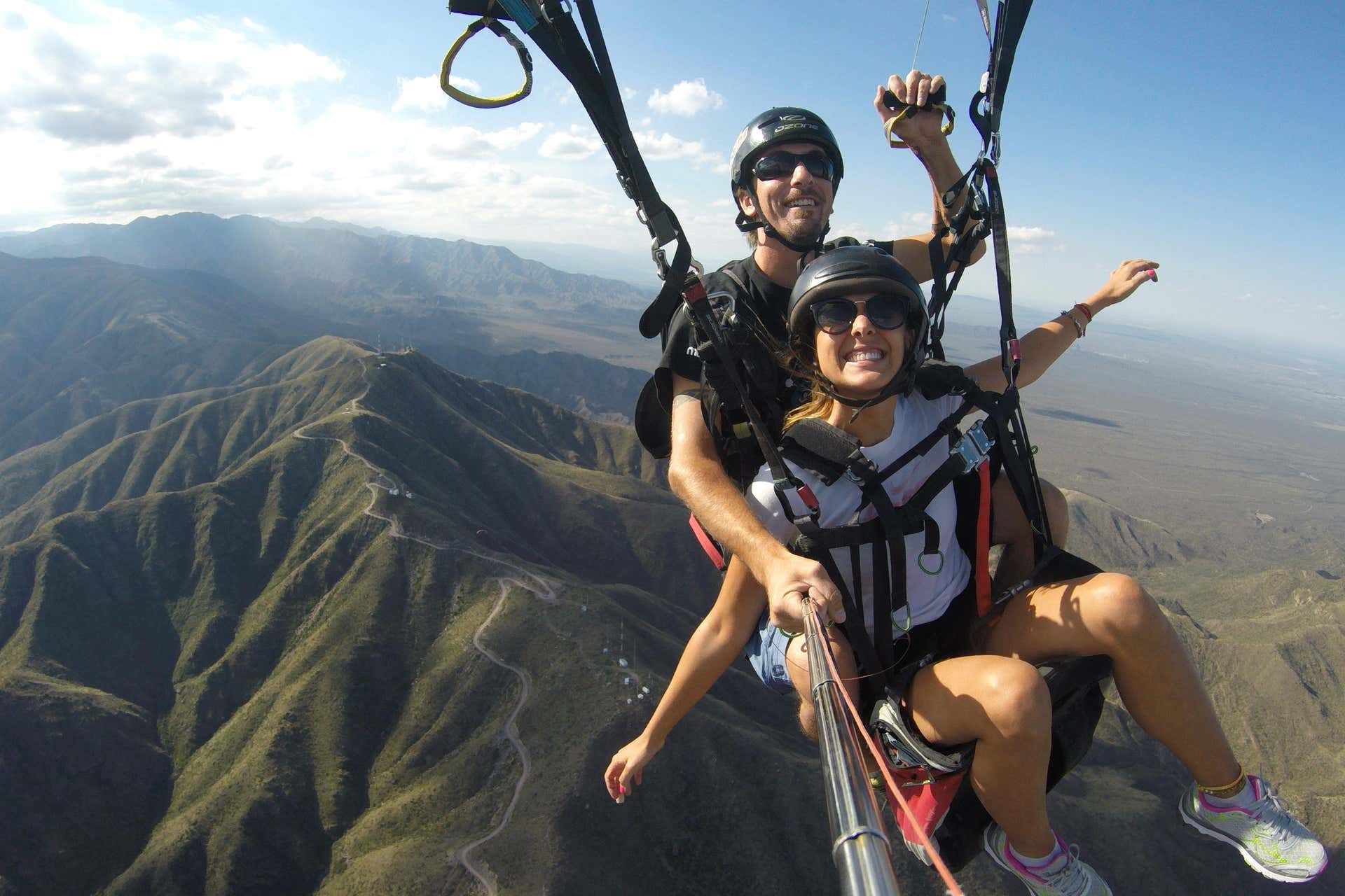 Volo su Mendoza in parapendio