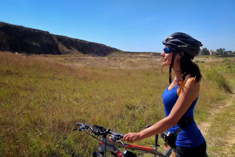 Disfrutando del paisaje