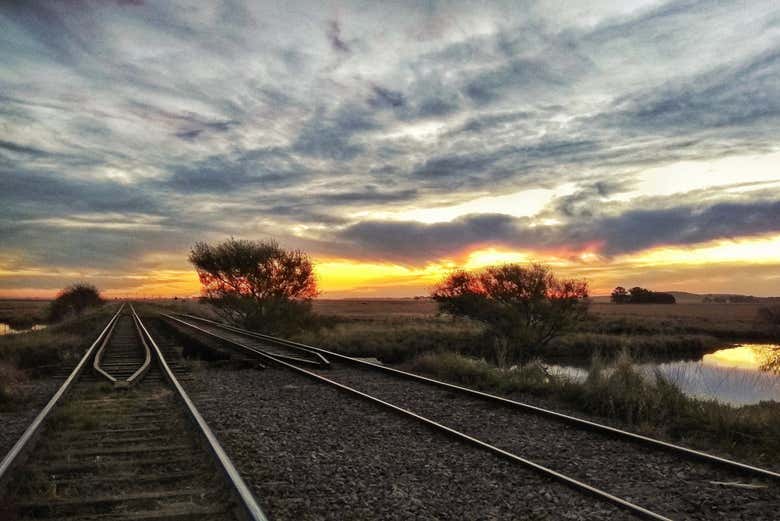 Ruta en bici por Olavarría