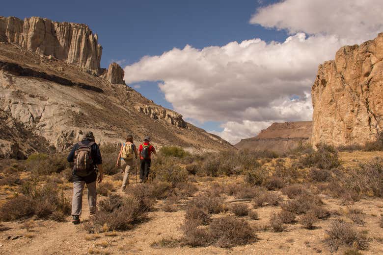 Trekking por el Cañadón del río Pinturas