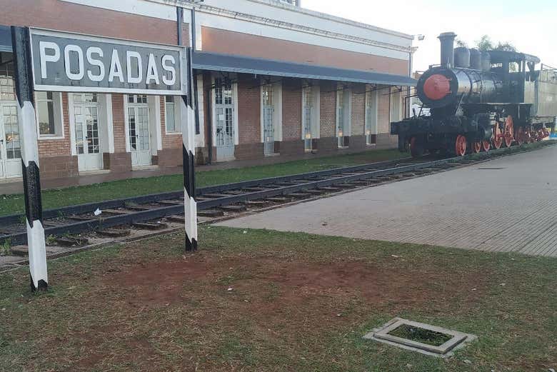 Old train station in Posadas