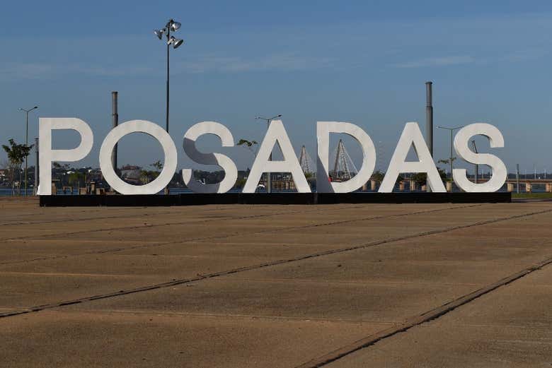 Waterfront of Posadas