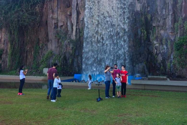 Cascata artificial de Posadas