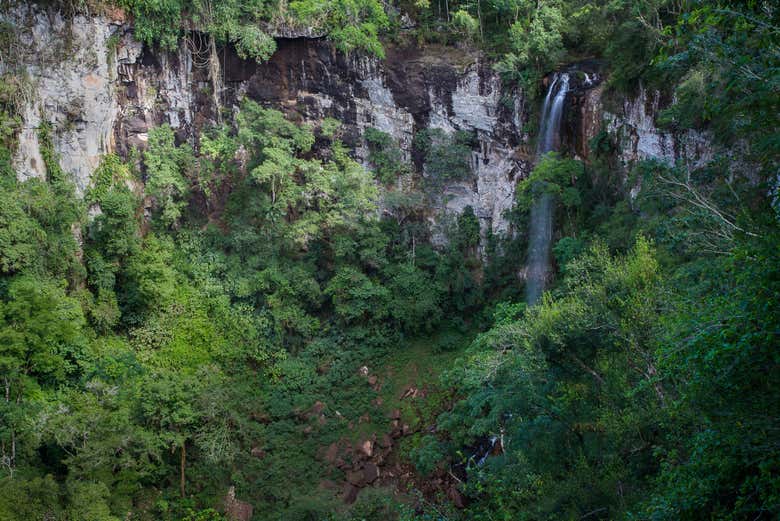 Paesaggio del Parco Provinciale Salto Encantado