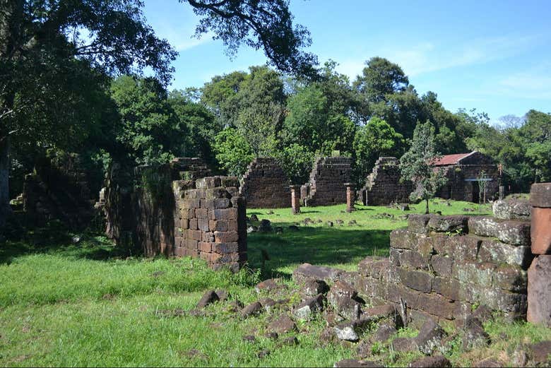 Restos de la misión de Santa María La Mayor