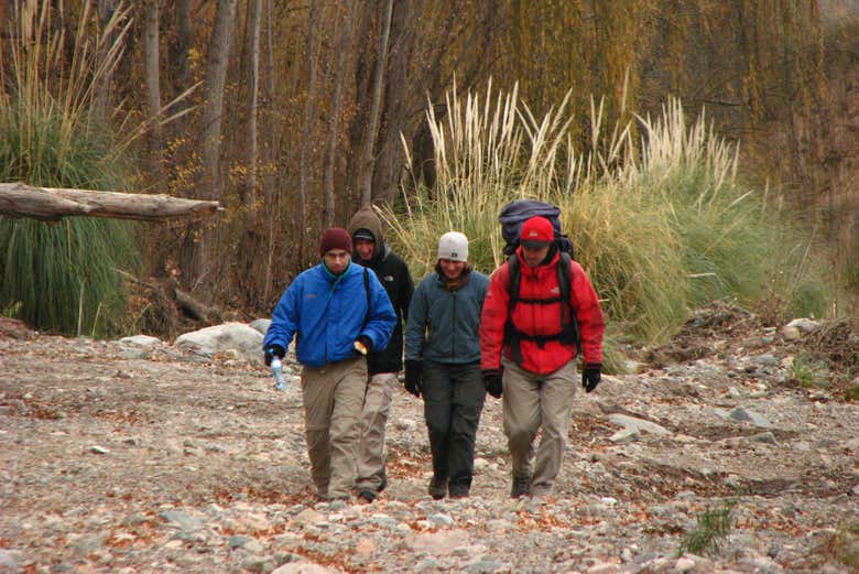 Trekking a Potrerillos
