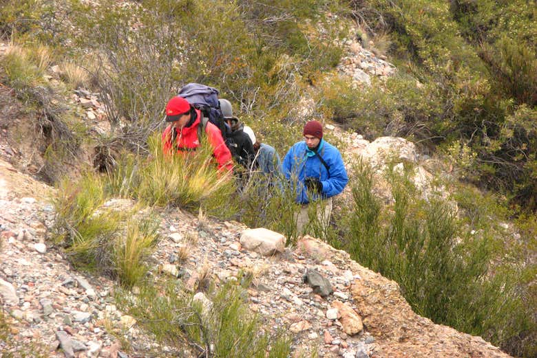 Trekking por los cerros de Potrerillos