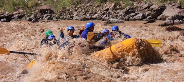 Rafting no rio Mendoza