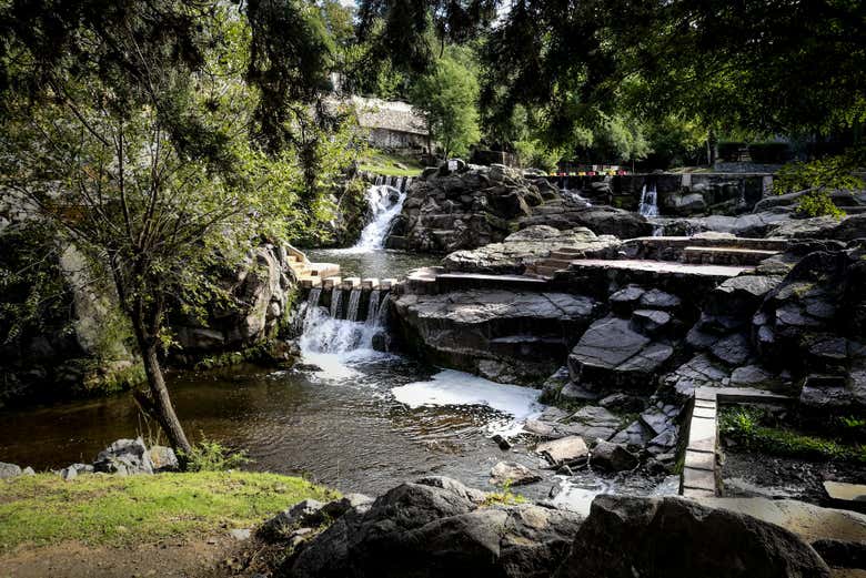 Piscine naturali di La Hoya, a El Volcán