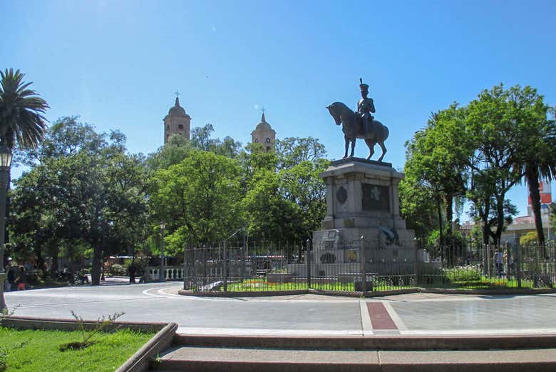 Plaza Pringles de San Luis
