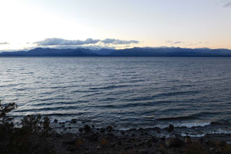 Veduta del lago La Florida