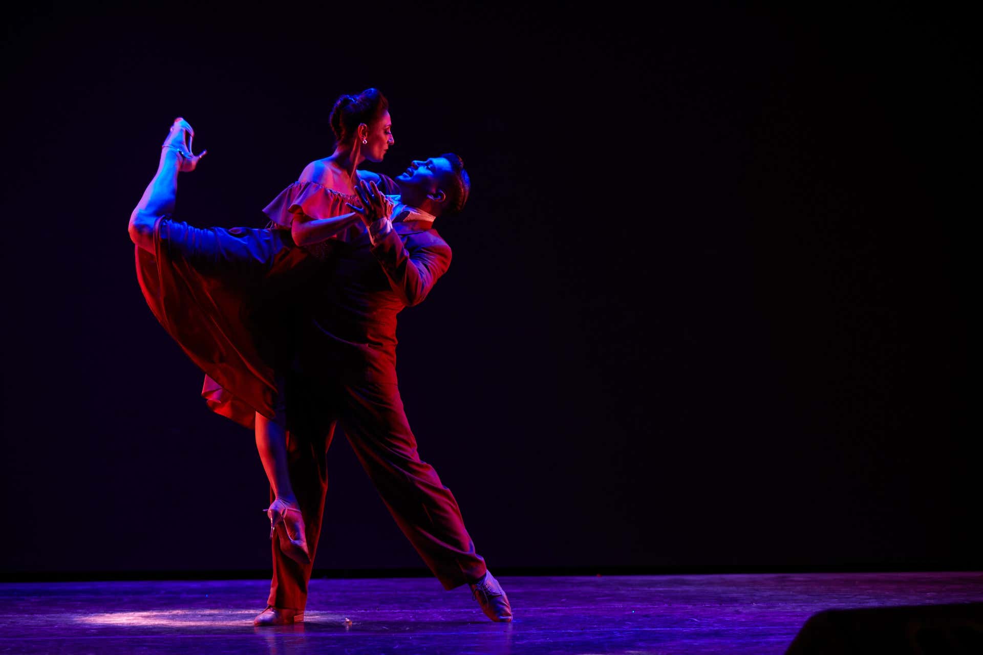 Spectacle au Madero Tango