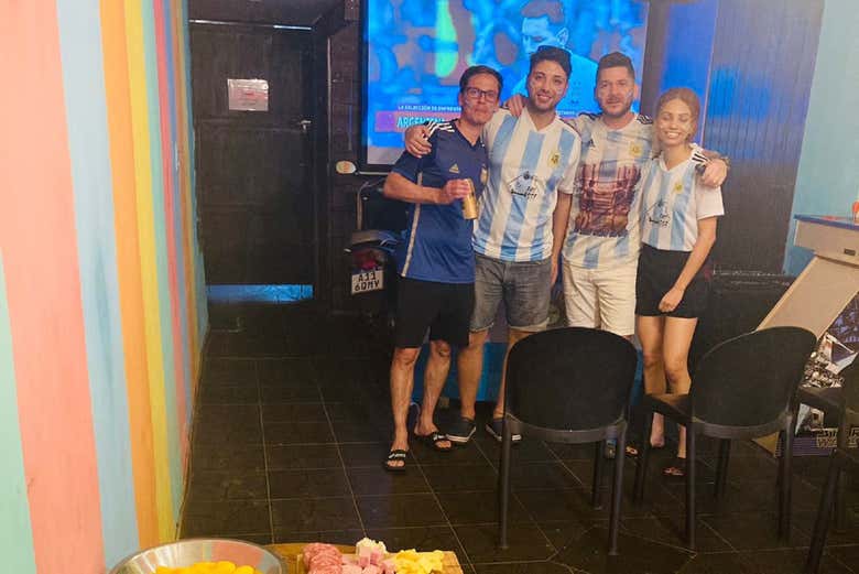 Prêts à profiter de l'ambiance de la Coupe du Monde