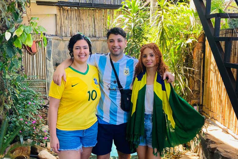 Vous pourrez profiter de la Coupe du Monde avec des supporters