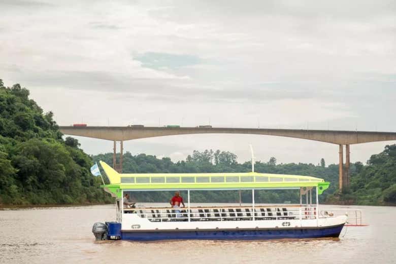 Navigando sul fiume Paraná