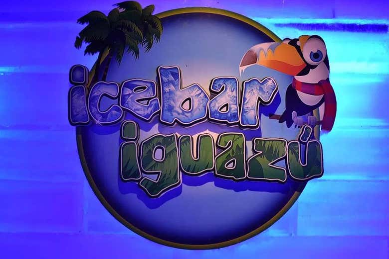 Insegna dell'Icebar Iguazú