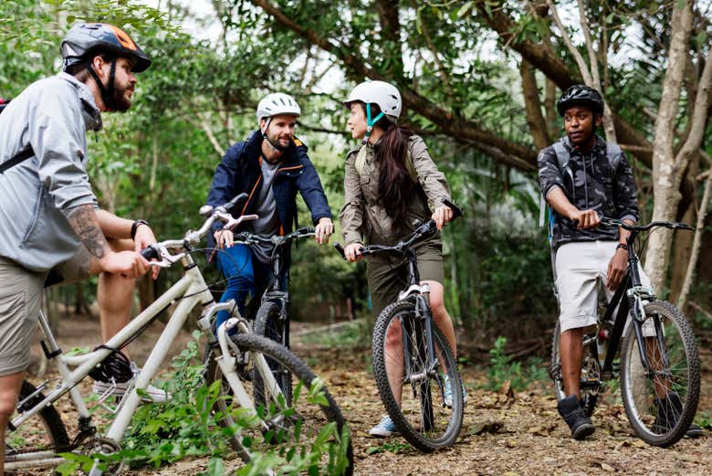 Descubriendo en bicicleta los paisajes de Iguazú