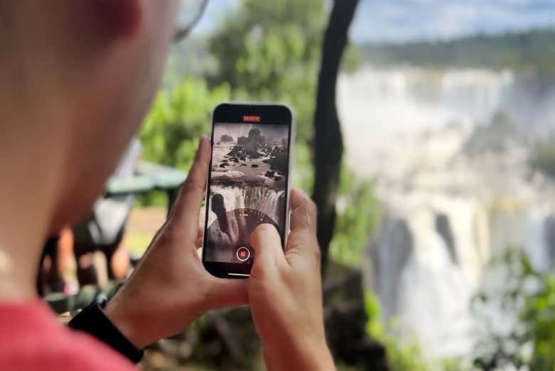 Fotografiando el lado brasileño