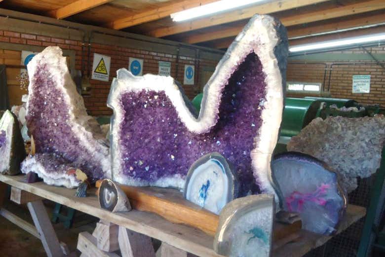 Gemas de las minas de Wanda