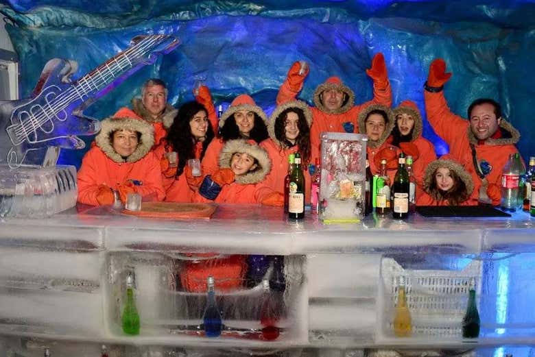 Divertimento all'Icebar Iguazú