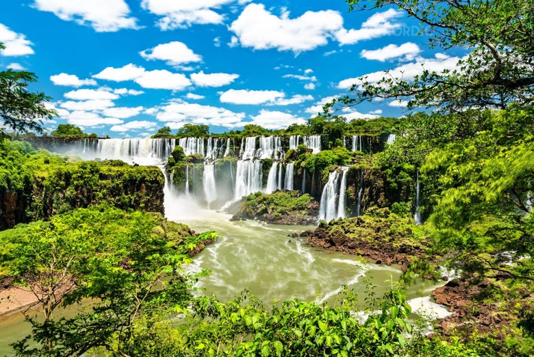 Lado argentino de las cataratas del Iguazú
