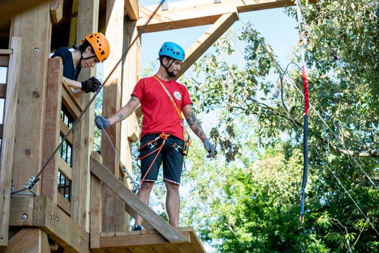 You'll be accompanied by expert instructors