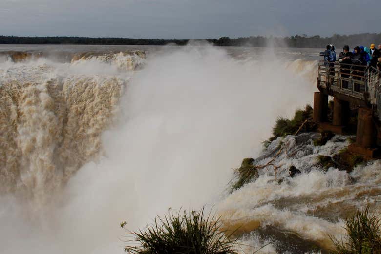Admire the Iguazu Falls, one of the Seven Natural Wonders!