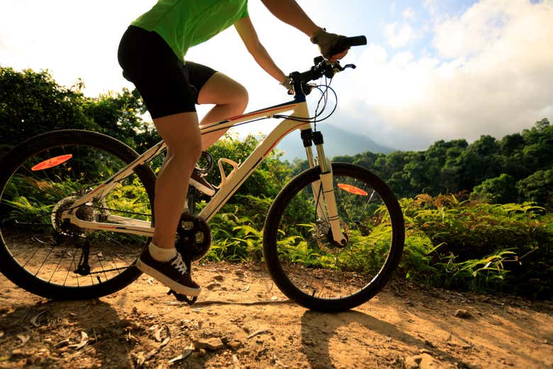 Pedaleando por el Parque Nacional Iguazú