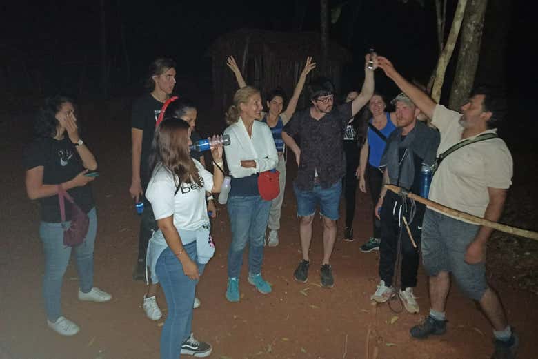 Di sera nella foresta di Iryapú