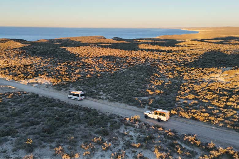 Recorriendo el área de la estancia Las Charas
