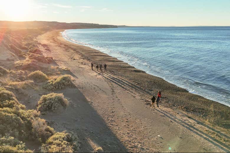 Caminaremos junto a la Bahía de las Ballenas