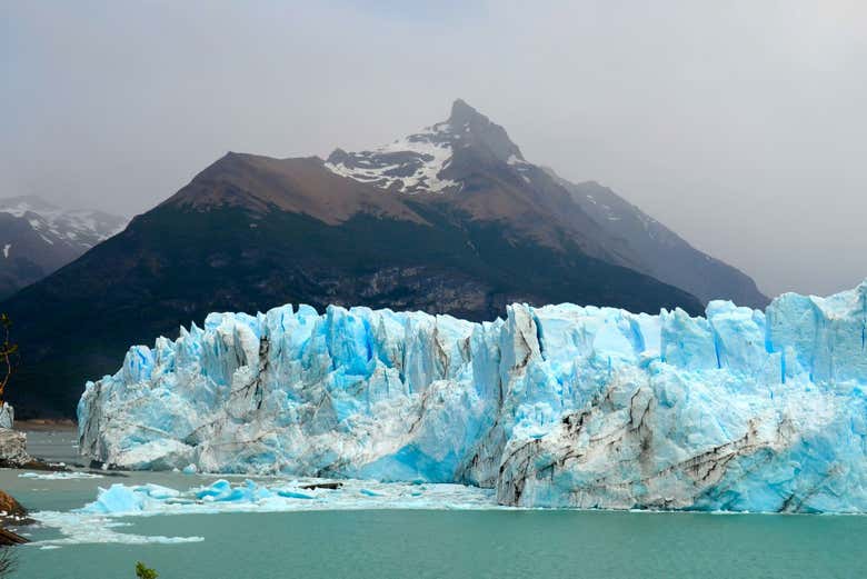 Detalhe do glaciar Perito Moreno