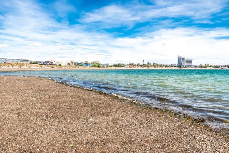 Playa en Puerto Madryn