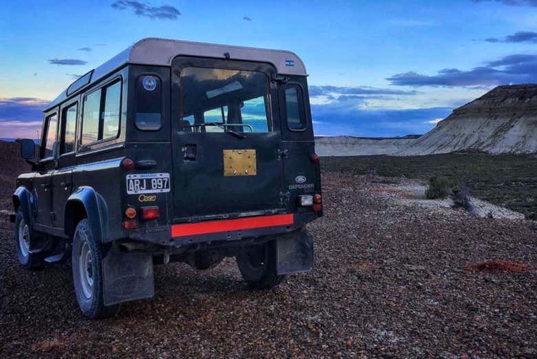Il 4x4 dell'escursione