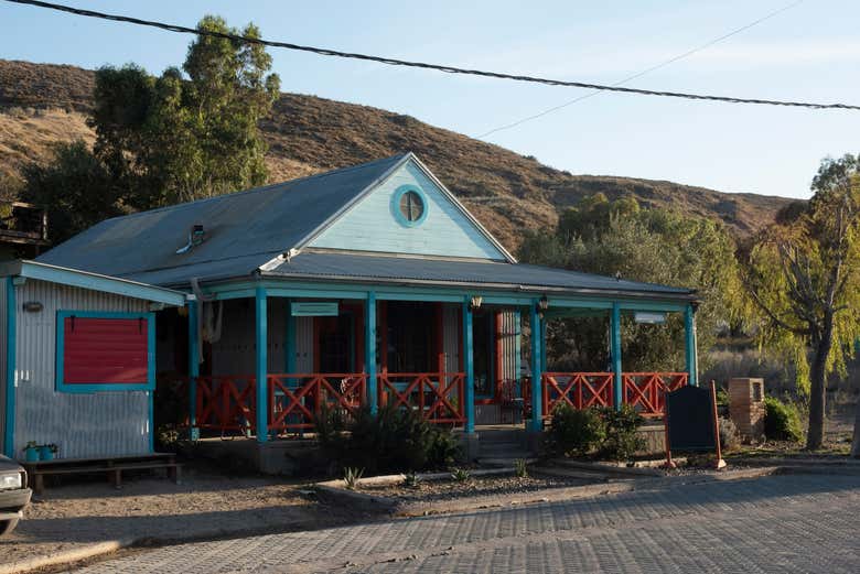 Arquitectura de la localidad de Puerto Pirámides