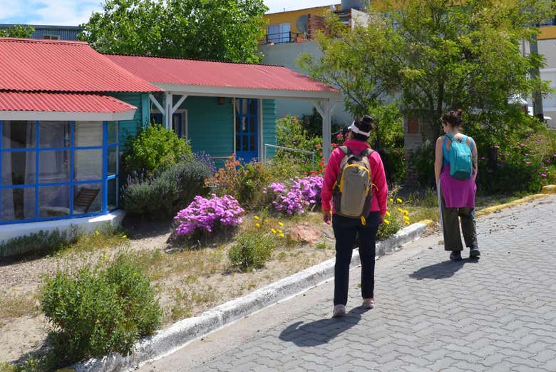 Conociendo las tradicionales casas de Puerto Pirámides