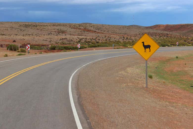 Route de La Quiaca, entre l'Argentine et la Bolivie