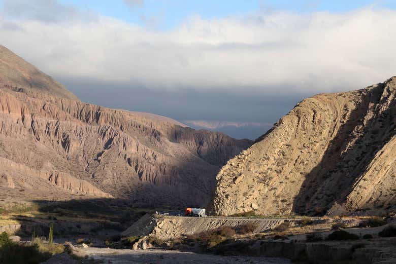 Vue sur la Serrania de Hornocal
