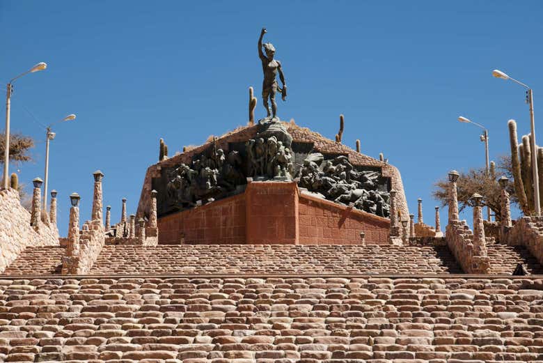 Heroes of the Independence Monument in Humahuaca