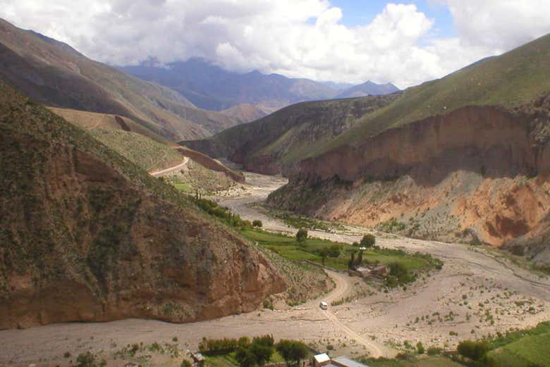 The mountainous landscapes of Iruya