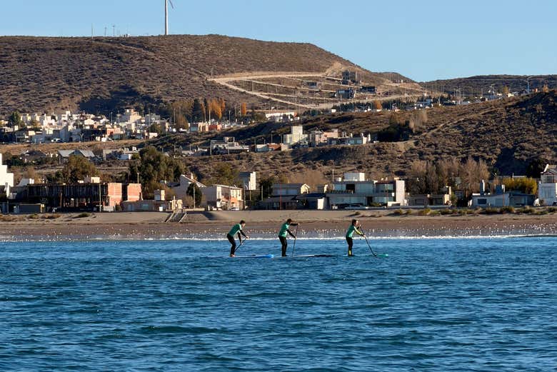 Remando en Rada Tilly