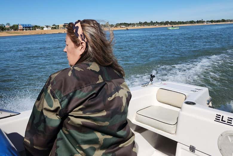 Admirando los paisajes locales
