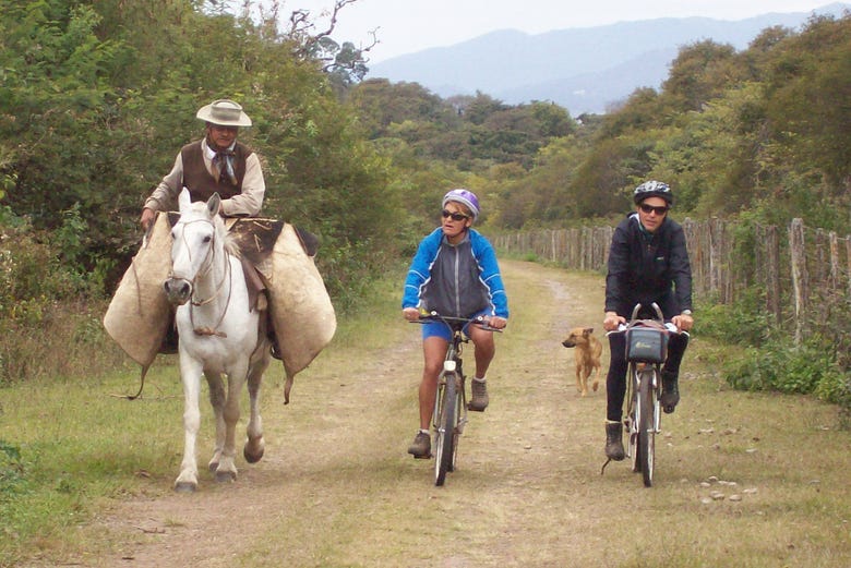 De bicicleta pelo Caminho Inca