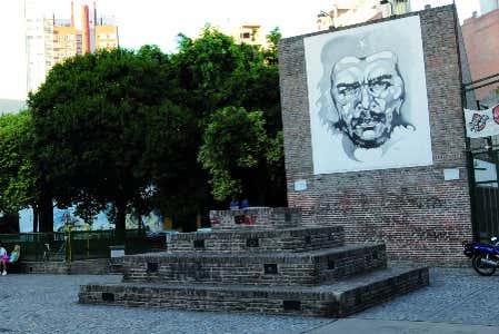 Mural do "Che", em Rosário