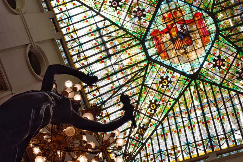 Cristalera del Club Español de Rosario