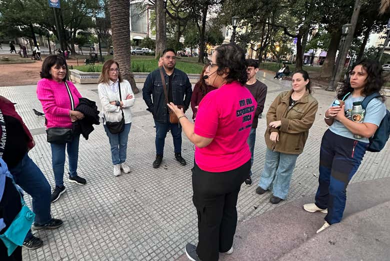 In Plaza 9 de Julio