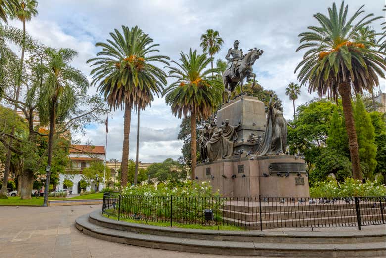Plaza 9 de Julio de Salta