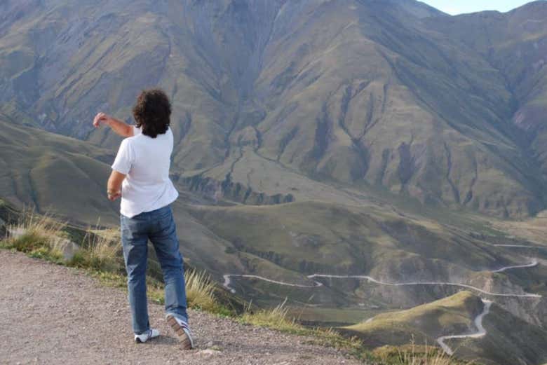 Contemplando la Cuesta del Obispo