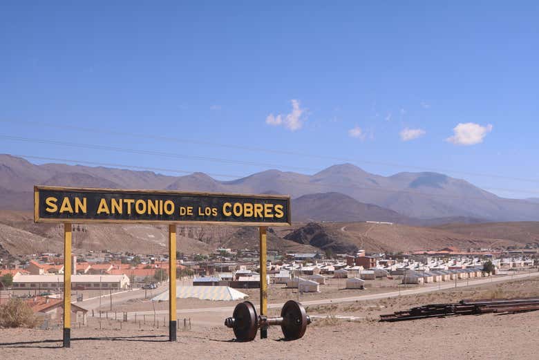 Arrivée à San Antonio de los Cobres