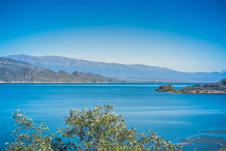 Paysages du barrage de Cabra El Corral